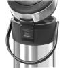 imageOGGI Airking 102oz Stainless Steel Thermal Coffee Carafe Vacuum Container wLever Action Pump Insulated Coffee Carafe Thermos Carafe Hot Beverage Dispenser Catering Supplies 3 Liters