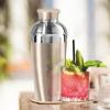 imageOGGI Classic Cocktail Shaker Gold Stainless  26 oz Stainless Steel Construction Built in Strainer  Ideal Home Bar Drink Mixer Bartender Kit Essential Bar AccessoriesGold