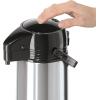 imageOGGI Coronado 68oz Stainless Steel Thermal Coffee Carafe Double Walled Vacuum Container wPress Button Top Insulated Coffee Carafe Thermos Carafe Coffee Urn Hot Beverage Dispenser 2 LitersPumpmaster wPush Button