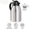 imageOGGI Coronado 68oz Stainless Steel Thermal Coffee Carafe Double Walled Vacuum Container wPress Button Top Insulated Coffee Carafe Thermos Carafe Coffee Urn Hot Beverage Dispenser 2 LitersCatalina 68Ounce