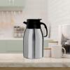 imageOGGI Coronado 68oz Stainless Steel Thermal Coffee Carafe Double Walled Vacuum Container wPress Button Top Insulated Coffee Carafe Thermos Carafe Coffee Urn Hot Beverage Dispenser 2 LitersCoronado 68Ounce