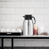 imageOGGI Coronado 68oz Stainless Steel Thermal Coffee Carafe Double Walled Vacuum Container wPress Button Top Insulated Coffee Carafe Thermos Carafe Coffee Urn Hot Beverage Dispenser 2 LitersCoronado 68Ounce