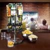 imageOGGI Professional 6Bottle Revolving Liquor Dispenser Stainless Steel