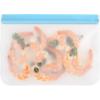 imageOGGI Reusable Food Storage Bags  Set of 4 12x10quot Large  Ideal Lunch Bags Freezer Bags Snack Bags Storage Bags Snack Bag for Travel Ice Bags Reusable  Durable FoodGrade BPAFreeSet6  2 11x8  2 85x7  2 85x5