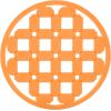 imageOGGI Silicone Trivets for Hot Pots and Pans  HeatResistant Small Silicone Mats for Countertops Microwave and Stove 7quotx7quot NonSlip BPAFree Multipurpose Trivets for Hot Dishes  Geo DesignOrange