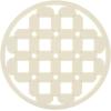 imageOGGI Silicone Trivets for Hot Pots and Pans  HeatResistant Small Silicone Mats for Countertops Microwave and Stove 7quotx7quot NonSlip BPAFree Multipurpose Trivets for Hot Dishes  Geo DesignCreme