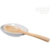 imageOGGI Spooner Ceramic Spoon Rest Spoon Rest for Stove Top Spoon Holder for Countertop Kitchen Decor for Counter Coffee Bar Accessories IvoryIvory