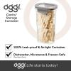 imageOggi Clarity LeakProof Airtight Food Storage Containers  Set of 2 Ultra clear BPA free Sealable Container with Lid Ideal Kitchen Organization Perfect Meal Prep Containers 12oz350ml54oz