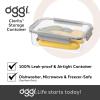 imageOggi Clarity LeakProof Airtight Food Storage Containers  Set of 2 Ultra clear BPA free Sealable Container with Lid Ideal Kitchen Organization Perfect Meal Prep Containers 12oz350ml86oz