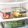 imageOggi Clarity LeakProof Airtight Food Storage Containers  Set of 2 Ultra clear BPA free Sealable Container with Lid Ideal Kitchen Organization Perfect Meal Prep Containers 12oz350ml54oz
