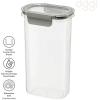 imageOggi Clarity LeakProof Airtight Food Storage Containers  Set of 2 Ultra clear BPA free Sealable Container with Lid Ideal Kitchen Organization Perfect Meal Prep Containers 12oz350ml54oz