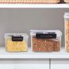 imageOggi Easi Grip 57oz Moisture Proof Storage Container Ultra Clear BPAFree Sealable Canister Flip Open Pouring Lid Date Reminder Slider on Clip Ideal Cereal Dispenser 57oz  17lt60Ounce