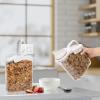 imageOggi Easi Pour Airtight Food Storage Containers  Cereal Containers Storage Rice Dispenser Cereal Dispenser Snack Storage Containers Pasta Containers Storage Containers with Lids  60oz  18lt80 fl oz  24 lt