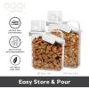 imageOggi Easi Pour Airtight Food Storage Containers  Cereal Containers Storage Rice Dispenser Cereal Dispenser Snack Storage Containers Pasta Containers Storage Containers with Lids  60oz  18lt60 fl oz  18 lt