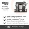 imageOggi Pro StainlessSteel 10Piece Cocktail Shaker and Bar Tool SetStainless Steel