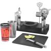 imageOggi Pro StainlessSteel 10Piece Cocktail Shaker and Bar Tool SetStainless Steel