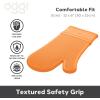 imageOggi Silicone Oven Mitt  Heat Resistant Gloves for Cooking Kitchen Mitts for Oven NonSlip Heat Resistant Oven Mitts Silicone EasytoClean Oven Glove with Textured Grip 12quotx6quot GreyOrange