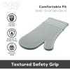 imageOggi Silicone Oven Mitt  Heat Resistant Gloves for Cooking Kitchen Mitts for Oven NonSlip Heat Resistant Oven Mitts Silicone EasytoClean Oven Glove with Textured Grip 12quotx6quot GreyGray
