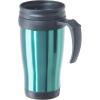 imageOggi Commuter Travel Mug 14oz  Insulated Coffee Mug Thermal Stainless Steel with Easy Grip Tumbler Handle  OlivePeacock