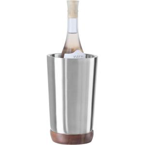 imageOggi Wine Cooler with Freezer InsertsStainless Steel  Acacia