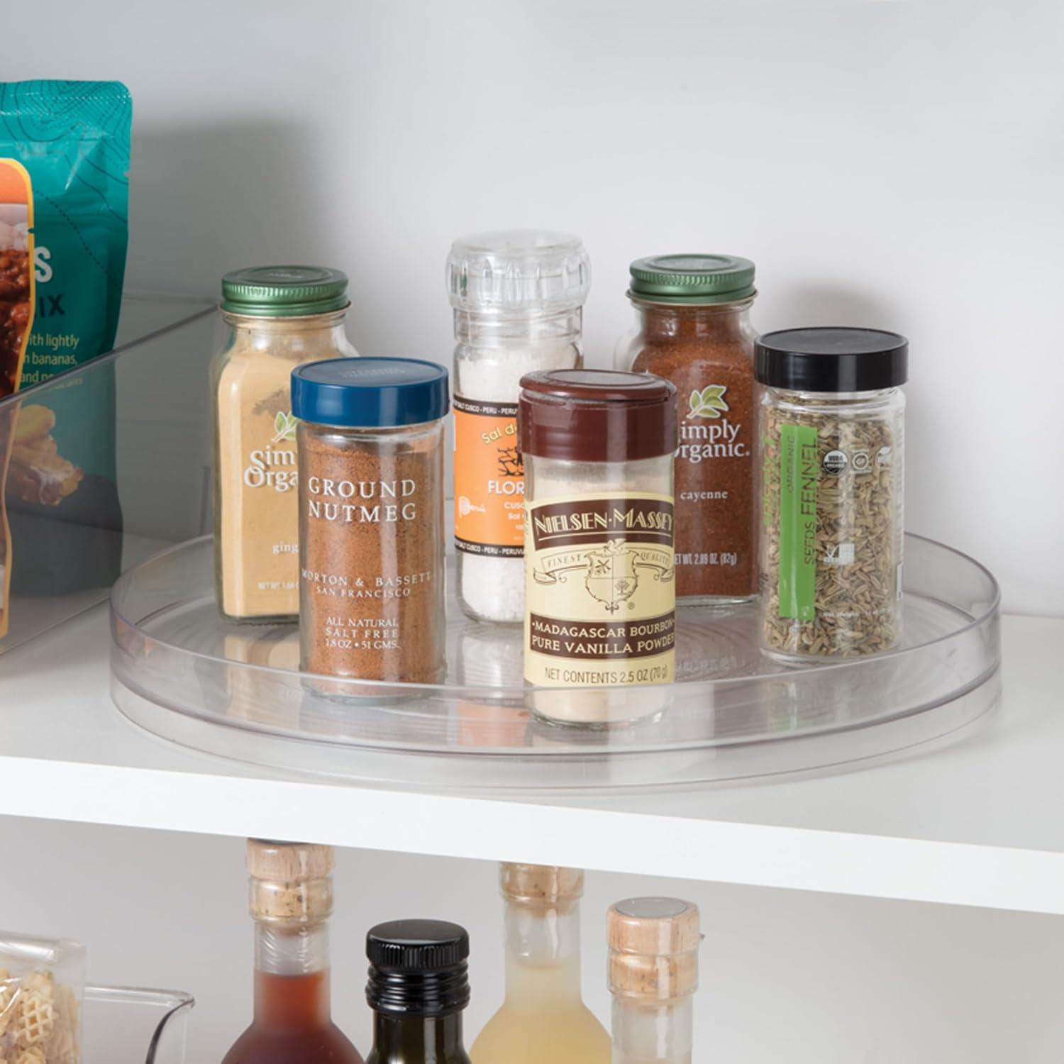 imageOGGI Lazy Susan Organizer 11quot for Kitchen Pantry Cabinet Organizing and Storage Ideal as a Rotating Spice Rack and Pantry Can Organizer11 dia x 125 H