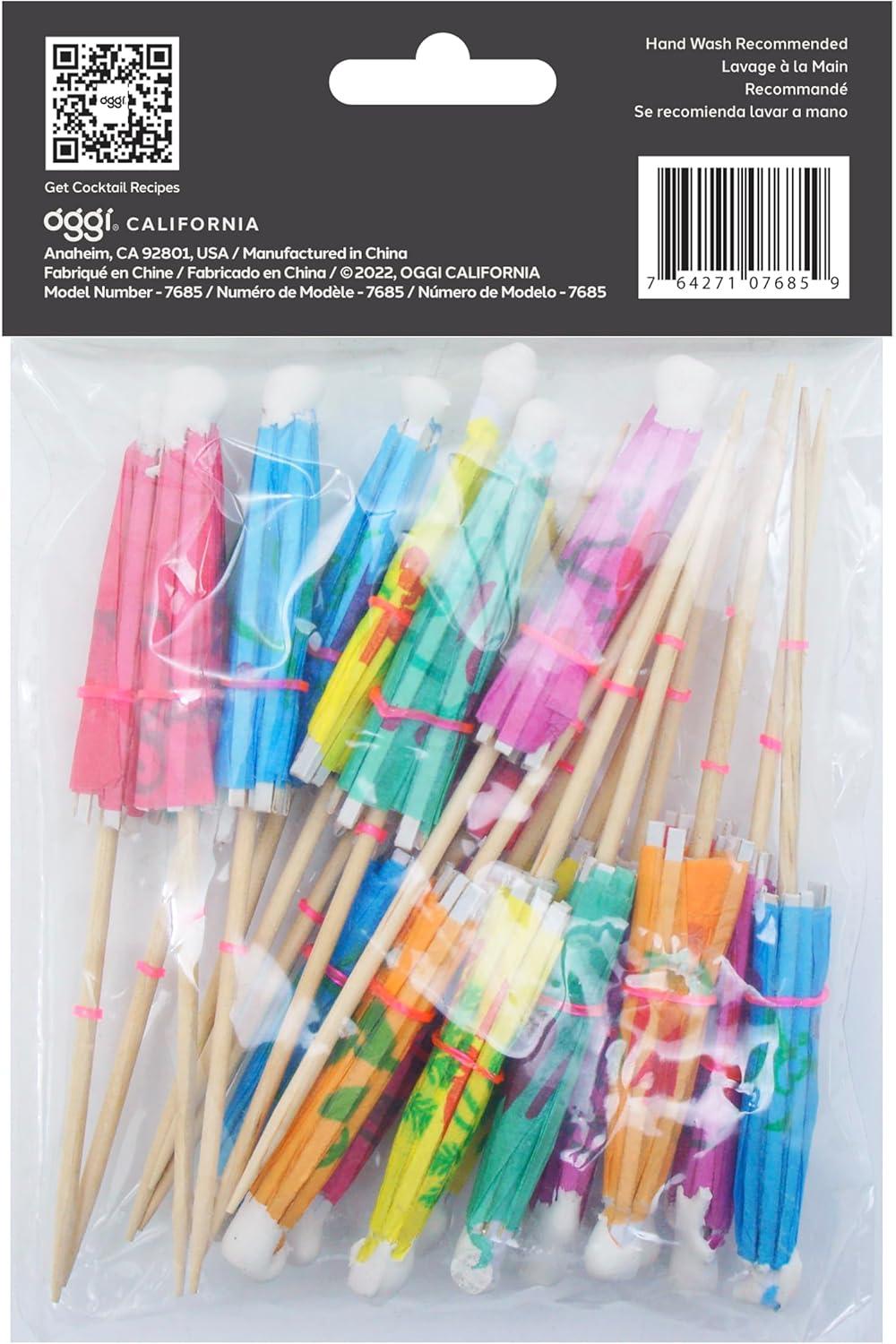 imageOGGI Wooden Cocktail Picks Sticks 20 pcs  Wooden Martini Picks with Colored Balls Reusable Metal Cocktail Skewers Martini Sticks for Olives Appetizers 425quot  11cmCocktail Sticks
