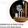 imageOGGI 6Piece Slim Bartender Kit  Ideal Bar Cart Accessories Great Decor and Accessories for the Home Bar Bartending Kit  Acacia Base ampamp Muddler Stainless Stirrer Opener Jigger Cocktail Strainer