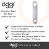 imageOGGI Bar Blade Bottle Opener Stainless Steel Bartender Bottle Opener Solid Bottle Cap Opener Heavy Duty Beer Opener 7quot  18cm7  18cm