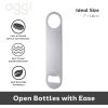 imageOGGI Bar Blade Bottle Opener Stainless Steel Bartender Bottle Opener Solid Bottle Cap Opener Heavy Duty Beer Opener 7quot  18cm7  18cm