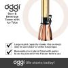 imageOGGI Beverage Dispenser  3quart  6Pints Perfect for Parties Use as Alcohol Water Lemonade Dispenser ampamp MoreStainless Steel