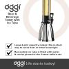imageOGGI Beverage Dispenser  3quart  6Pints Perfect for Parties Use as Alcohol Water Lemonade Dispenser ampamp MoreStainless Steel