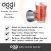 imageOGGI Boston Cocktail Shaker  GlassStainless Steel 17oz24oz  Classic Professional Design Home Bar Boston Style Drink Mixer Bartender Kit Essential Bar Accessories