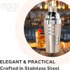 imageOGGI Dial A Drink Cocktail Shaker23oz Stainless Steel Shaker with Built In Strainer Ideal Cocktail Mixer for Martini Margarita ampamp MoreGold  23oz