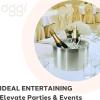 imageOGGI Jumbo Stainless Steel Double Wall Party Tub  Holds up to 12 bottles of wine or champagne Size 165quot by 975quotStainless Steel