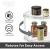 imageOGGI Lazy Susan Organizer 11quot for Kitchen Pantry Cabinet Organizing and Storage Ideal as a Rotating Spice Rack and Pantry Can Organizer975 dia x 8 H