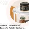 imageOGGI Lazy Susan Organizer 11quot for Kitchen Pantry Cabinet Organizing and Storage Ideal as a Rotating Spice Rack and Pantry Can Organizer975 dia x 8 H
