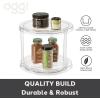 imageOGGI Lazy Susan Organizer 11quot for Kitchen Pantry Cabinet Organizing and Storage Ideal as a Rotating Spice Rack and Pantry Can Organizer975 dia x 8 H