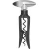 imageOGGI Lever Action Corkscrew Wine Bottle Opener Manual Handheld Corkscrew with Lever Pump Standing Design Nonstick Worm ampamp Easy NoTwist Cork Removal  BlackStainless SteelStainless Steel