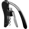 imageOGGI Lever Action Corkscrew Wine Bottle Opener Manual Handheld Corkscrew with Lever Pump Standing Design Nonstick Worm ampamp Easy NoTwist Cork Removal  BlackStainless SteelStainless Steel