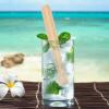 imageOGGI Long Muddler for Cocktails Stainless Steel 95quot24cm  Ideal Bartender Accessories Cocktail Accessories Drink Muddler Metal MuddlerWood