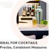 imageOGGI Measuring Shot Glass with Measuring Lines 3oz  90ml  Bartender Accessories Jigger for Bartending Shot Glass Measuring Cup with Ounces ampamp MillilitersMeasured Glass Jigger