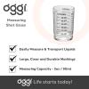 imageOGGI Measuring Shot Glass with Measuring Lines 3oz  90ml  Bartender Accessories Jigger for Bartending Shot Glass Measuring Cup with Ounces ampamp MillilitersMeasured Glass Jigger