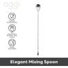 imageOGGI Spiral Handle Bar Spoon Cocktail Mixing Spoon  Elegant Bar Mixing Spoon with 13 inches  335 cm Swivel Handle Essential Mixology Bartender Kit Old Fashioned Kit Stainless Steel