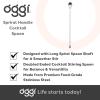 imageOGGI Spiral Handle Bar Spoon Cocktail Mixing Spoon  Elegant Bar Mixing Spoon with 13 inches  335 cm Swivel Handle Essential Mixology Bartender Kit Old Fashioned Kit Stainless Steel