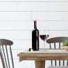 imageOGGI Tshaped Wine Corks 2pc Set Reusable ampamp Low Profile for Wine ampamp Beer Bottles DIY Craft Black SilverBlack  Silver