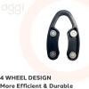 imageOGGI Wine Foil Cutter  Effective and Durable Wine Foil Cutter Tool 4 Wheel Foil Cutter for Wine Bottles Wine Bottle Cutter Wine Cutter Foil Cutter Wine Bottle Foil Cutter  Black