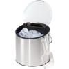 imageOGGI Wine ampamp Ice Bucket Ice Bucket with Lid ampamp Ice Scoop Wine Chiller Bucket Tabletop Wine Chiller Holds 2 Bottles Bar Set is Great Addition to Bar Cart or Home Bar Accessories 4Quart