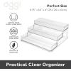 imageOggi 3 Tier Spice Organizer ampamp Pantry Storage For Shelf Kitchen Cabinet Spice Rack Pantry Organization and Storage Clear Shelves1 Count Pack of 1