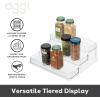 imageOggi 3 Tier Spice Organizer ampamp Pantry Storage For Shelf Kitchen Cabinet Spice Rack Pantry Organization and Storage Clear Shelves1 Count Pack of 1