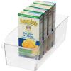 imageOggi 6 Pack of Clear Plastic FridgePantry Bins with Fingergrip Handles 12quot x 775quot x 35quot6Inch Deep Bin set of 6